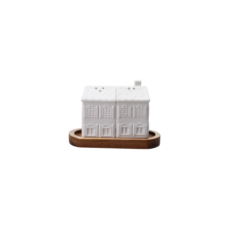 S/3 5.5&quot; x 3.4&quot;H House S&amp;P Shakers