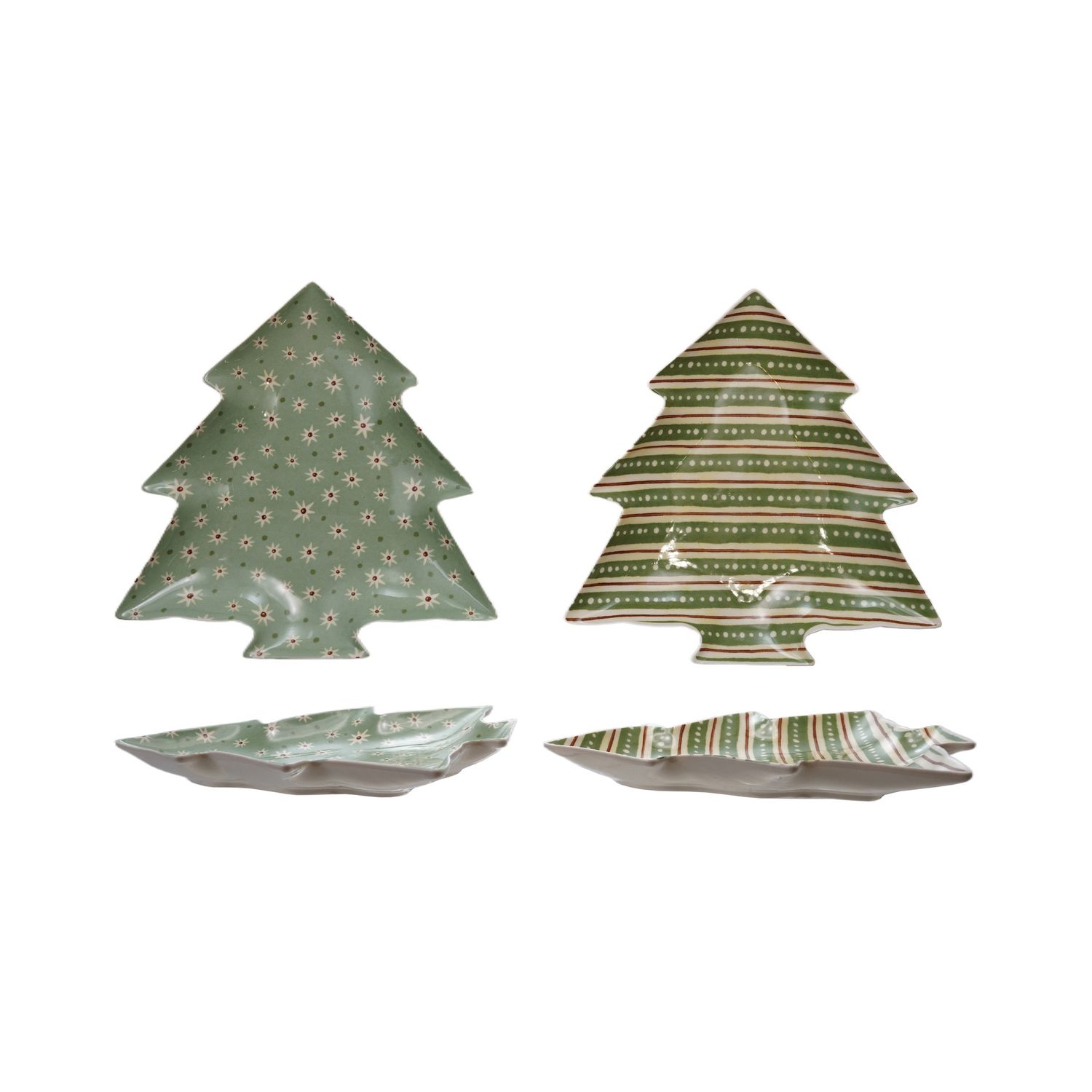 9.5&quot; Tree Stoneware Platter
