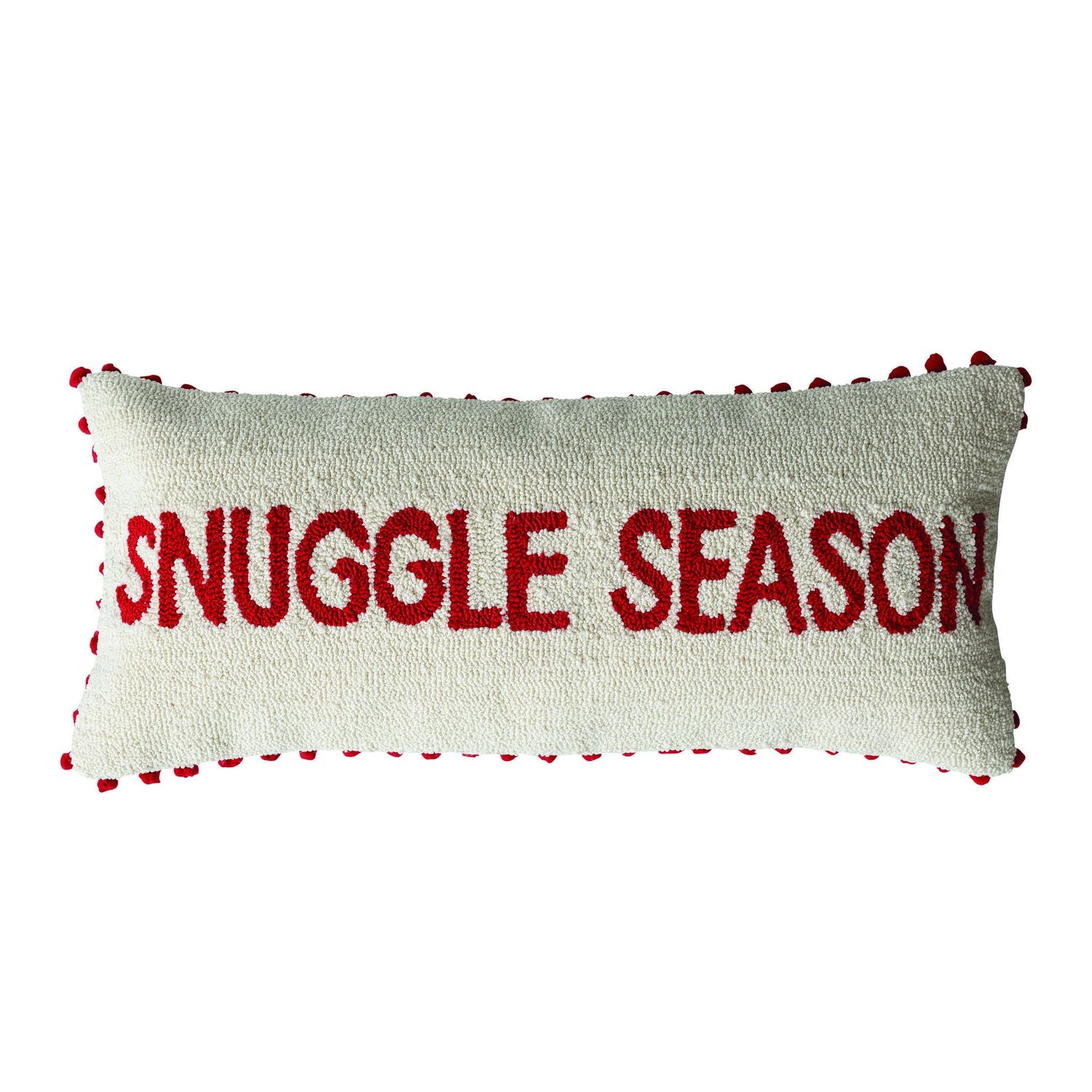 28&quot;Lx12&quot;H Tufted Lumbar Pillow &quot;Snuggle Season&quot;
