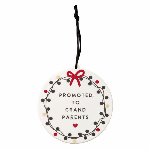 Promoted To Grandparents Ornament