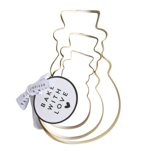 Cookie Cutter S/3 - Snowman