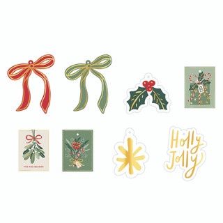 Gift Tag Book - Red Bow