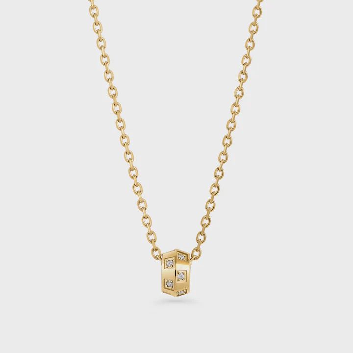 Samira Pendant Necklace - Gold