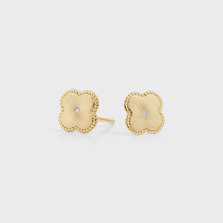 Paula Stud Earrings - Gold