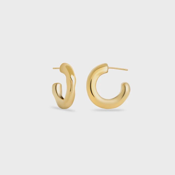 Raya Hoop Earrings - Gold