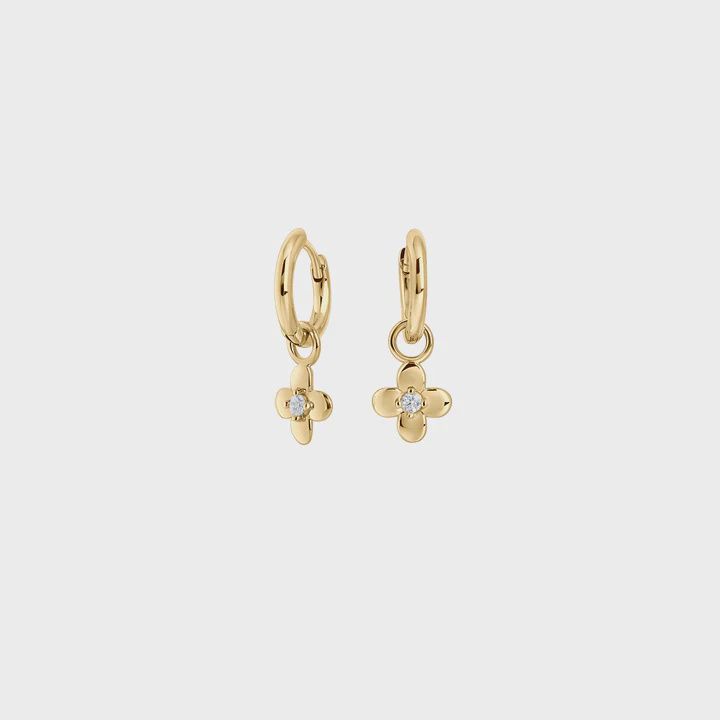 Kauai Huggie Earrings - Gold