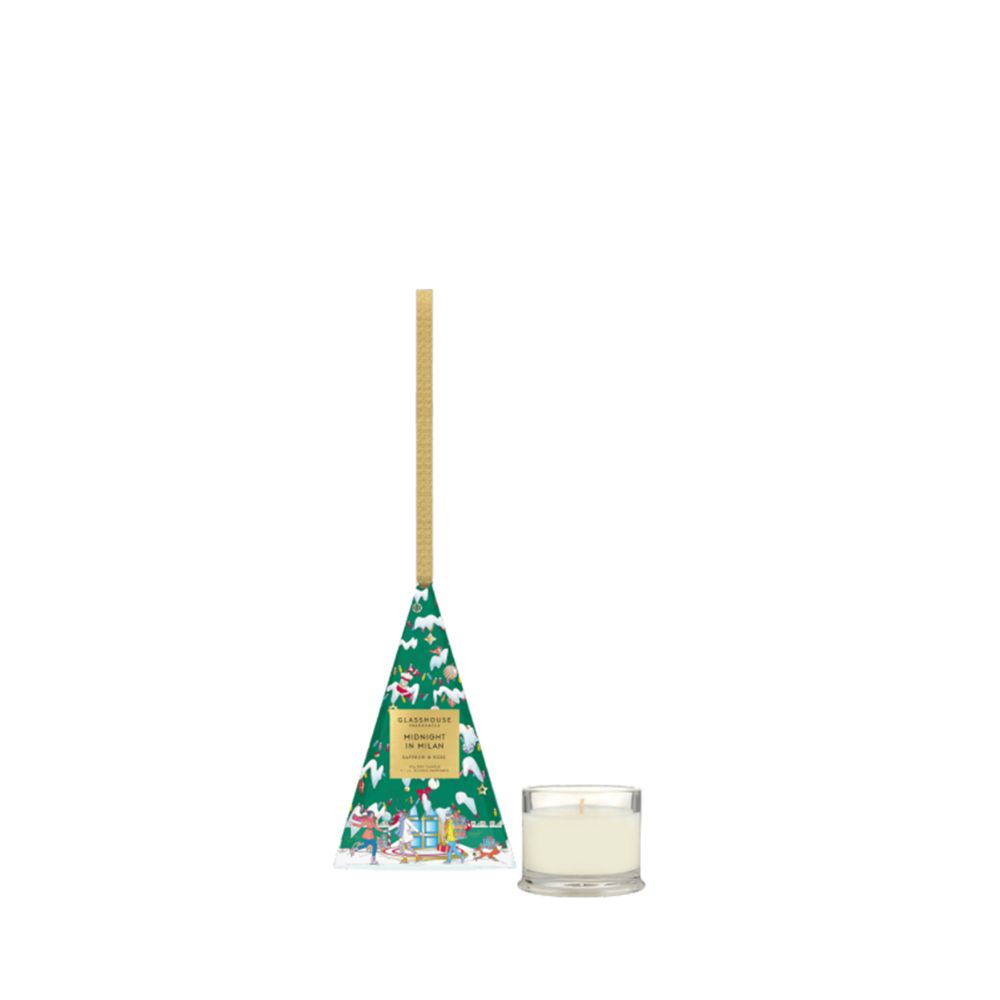Christmas Bauble Candle - Midnight In Milan