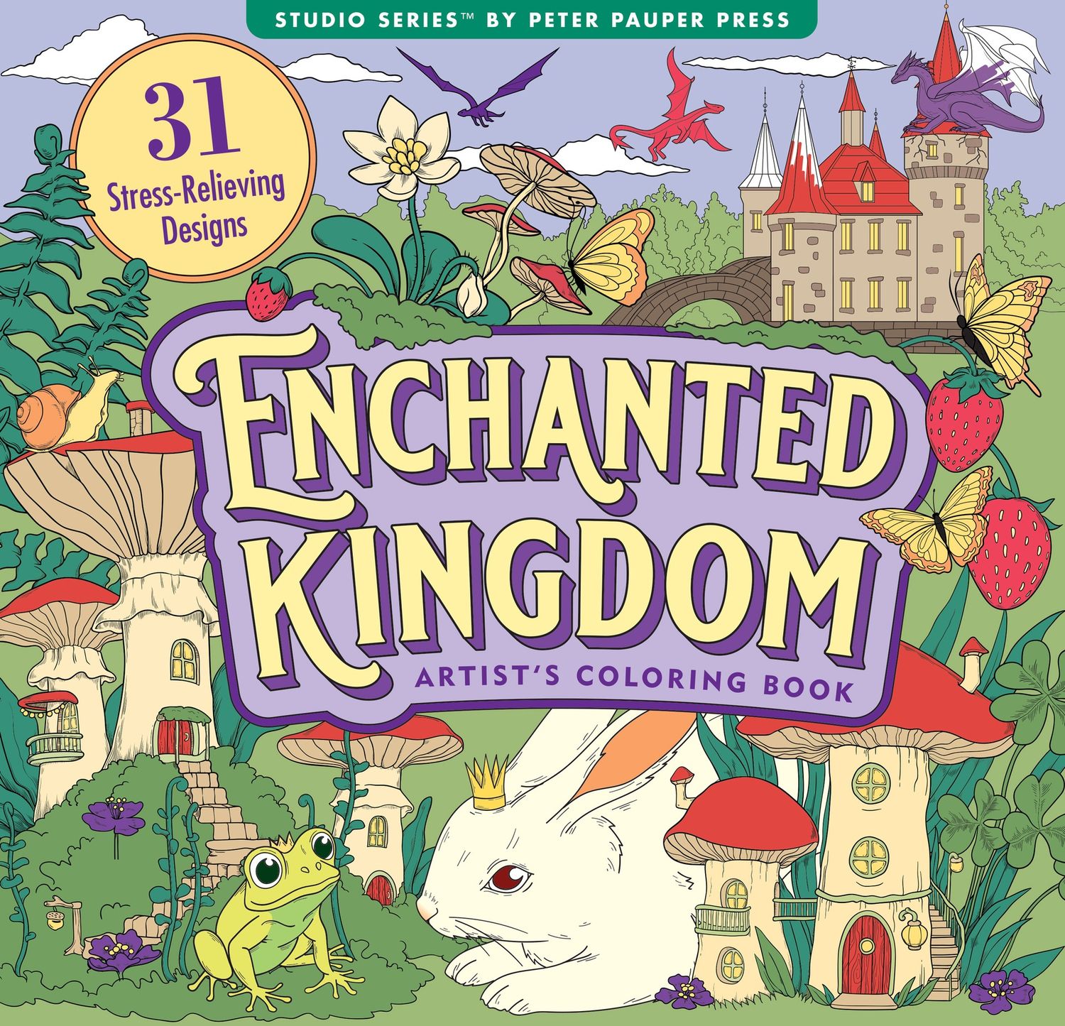 Enchanted Kingdom Adult Coloring Book