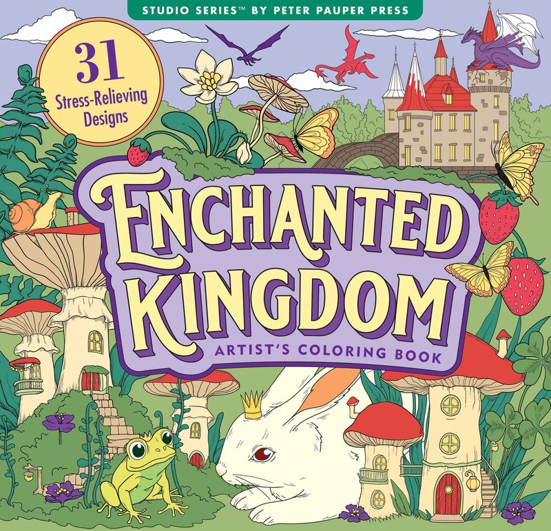 Enchanted Kingdom Adult Coloring Book
