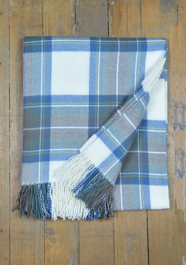 Deluxe Knee Blanket - Stewart Muted Blue