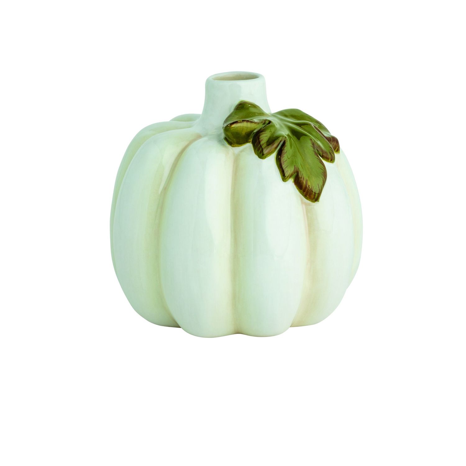 Medium Ceramic Pumpkin Bud Vase