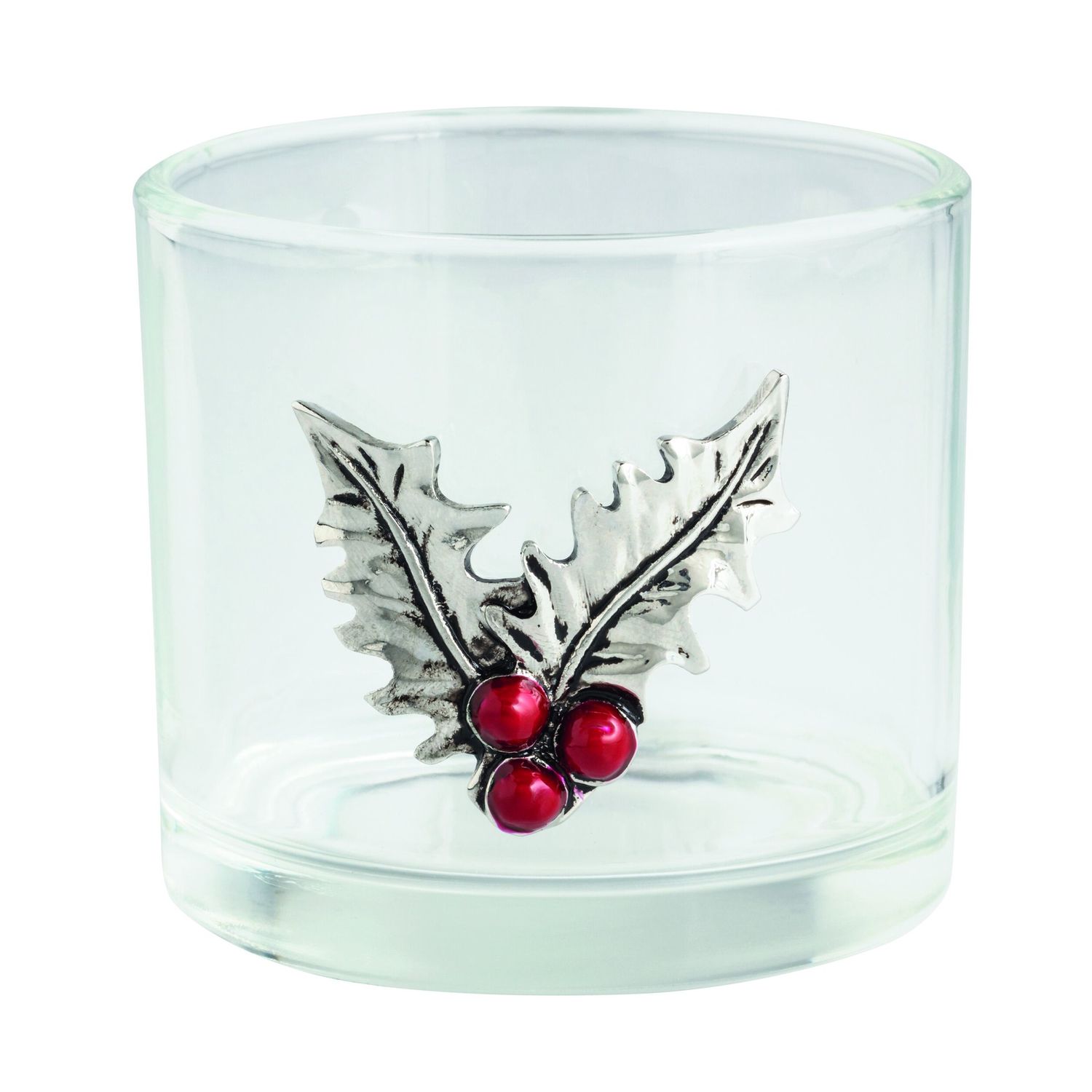 Holly Glass Icon Tidbit Bowl