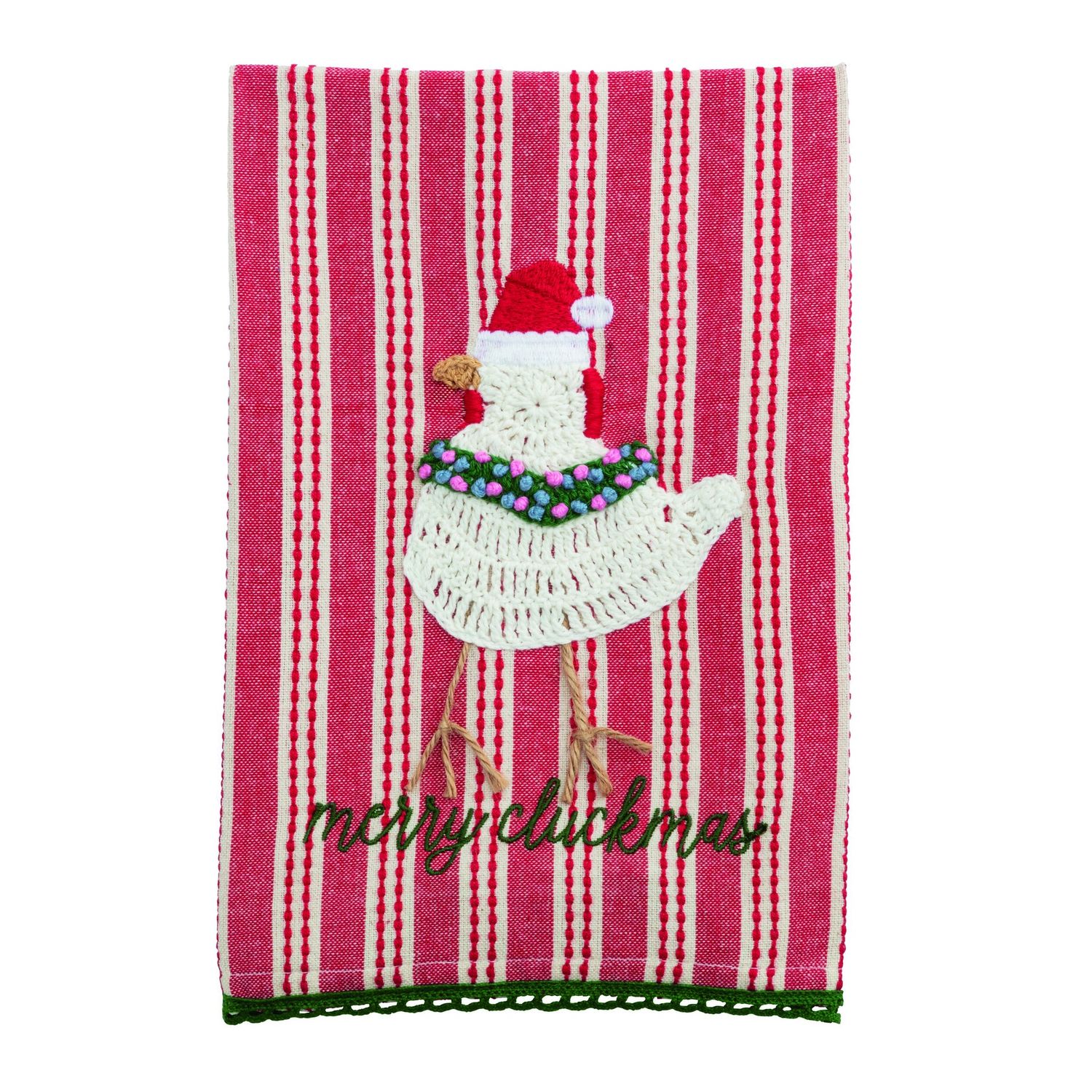 Farm Xmas Chicken Towel