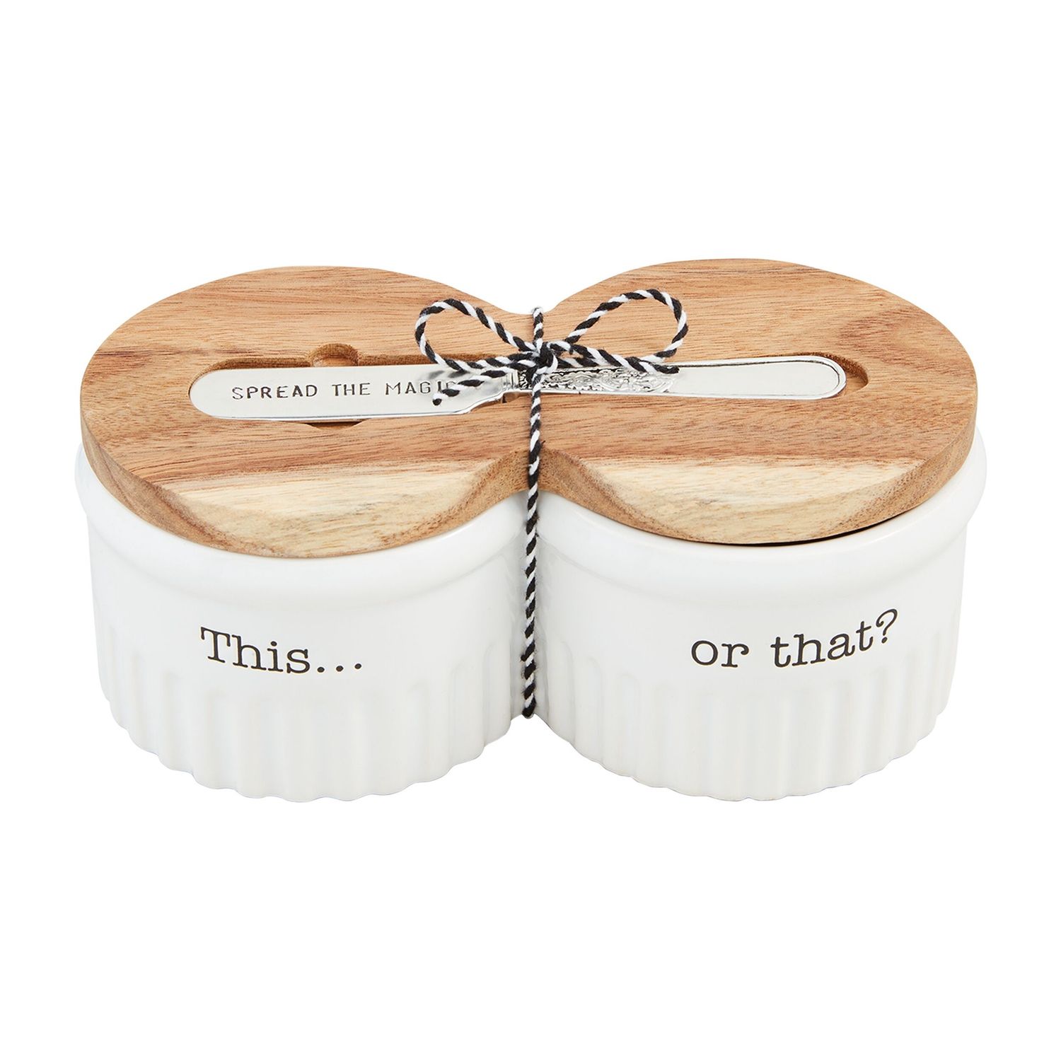 Circa Double Tidbit w/Lid