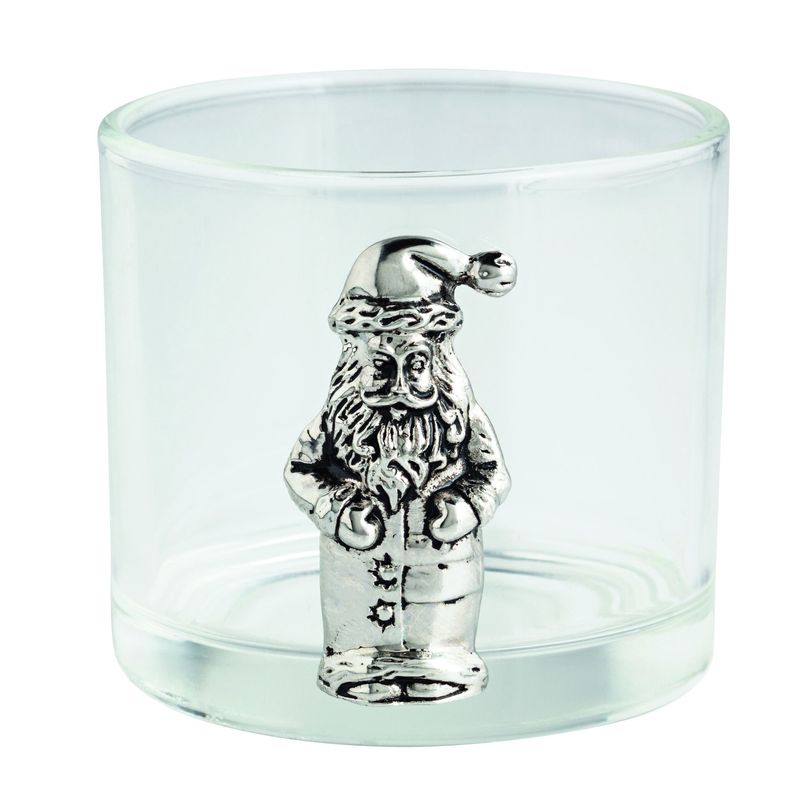 Santa Glass Icon Tidbit