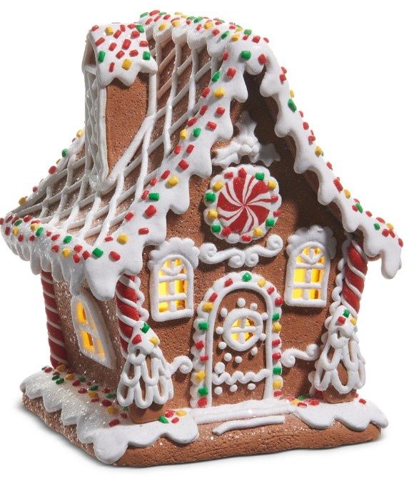 6.5&quot; Sprinkle Gingerbread House