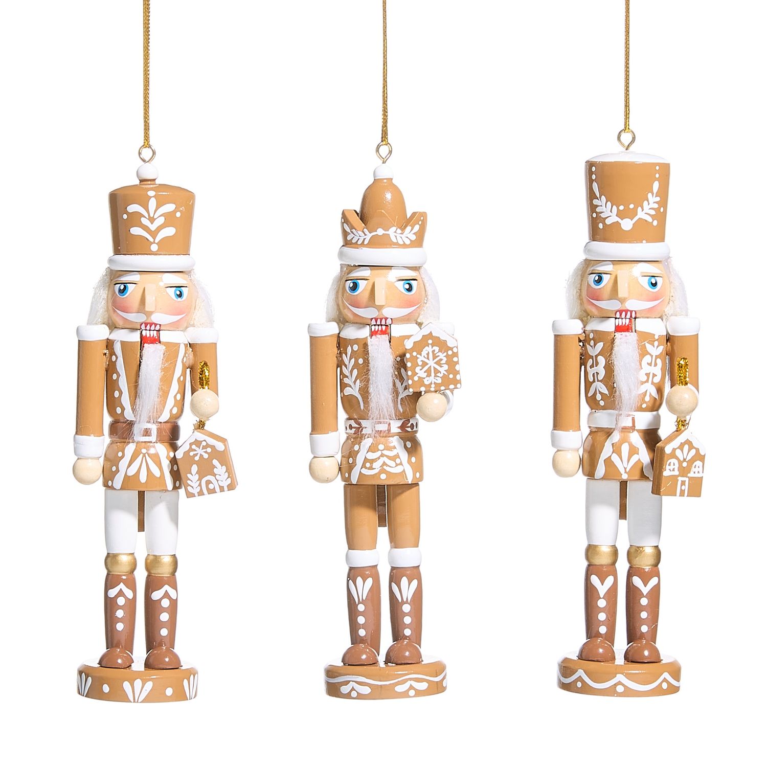 6&quot; Gingerbread Nutcracker Ornament
