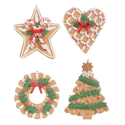 5&quot; Holiday Gingerbread Ornament