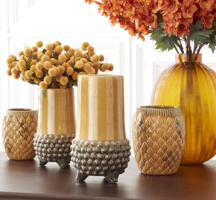 13" Yellow Pompom Pick Bundle