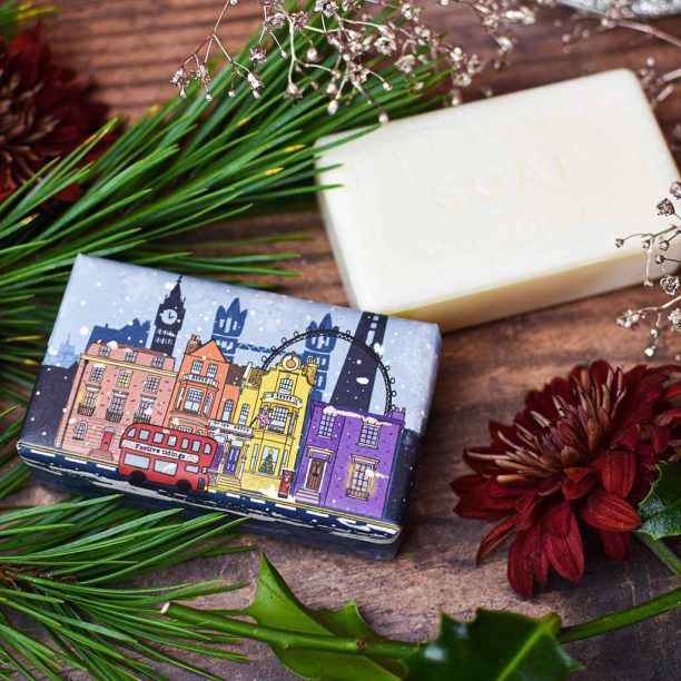 London In Winter Christmas Soap