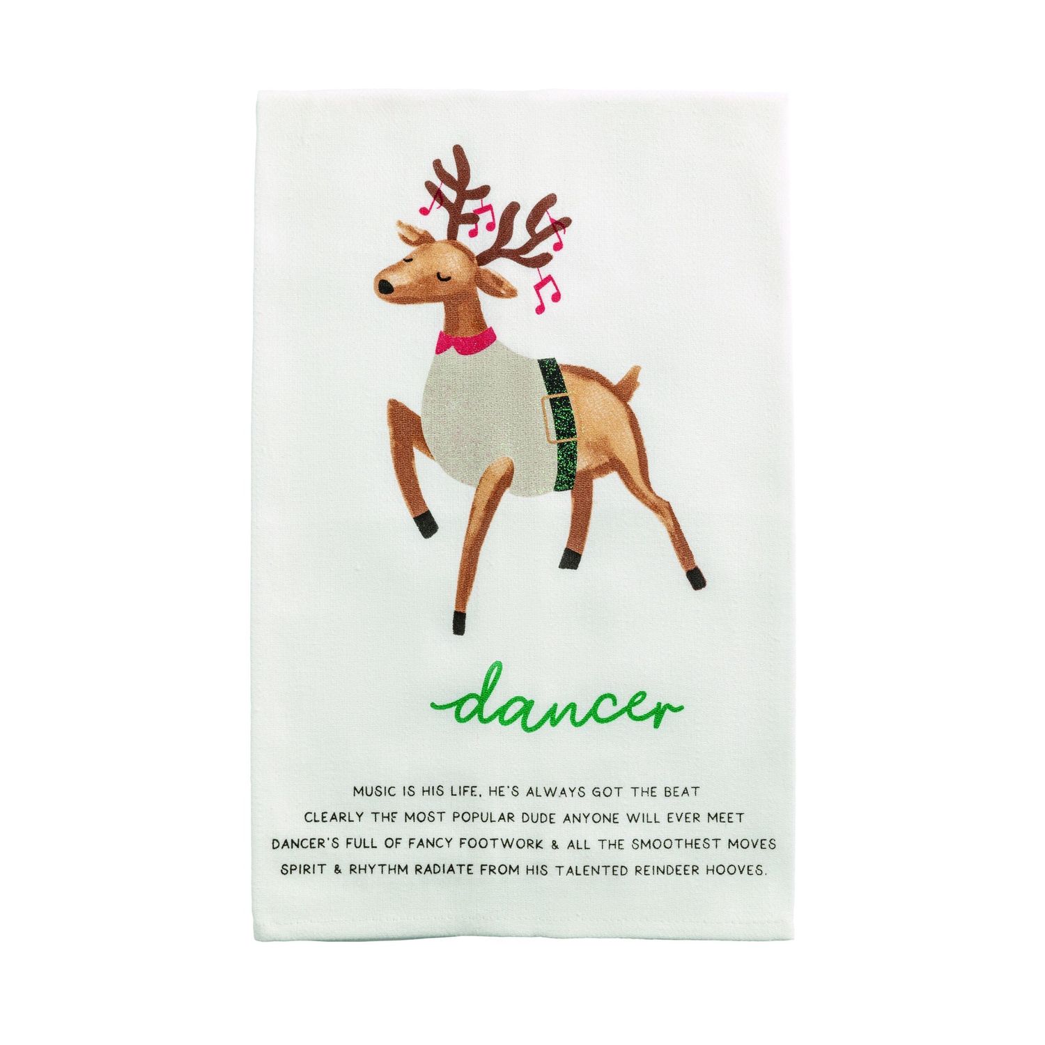 Dancer Poem Tea Towel