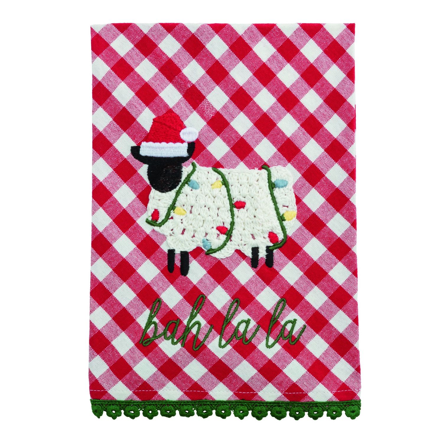 Farm Xmas Tea Towel
