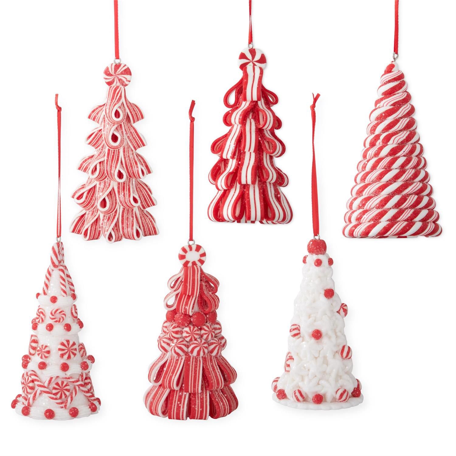 4.5&quot; Clay Candy Tree Ornament