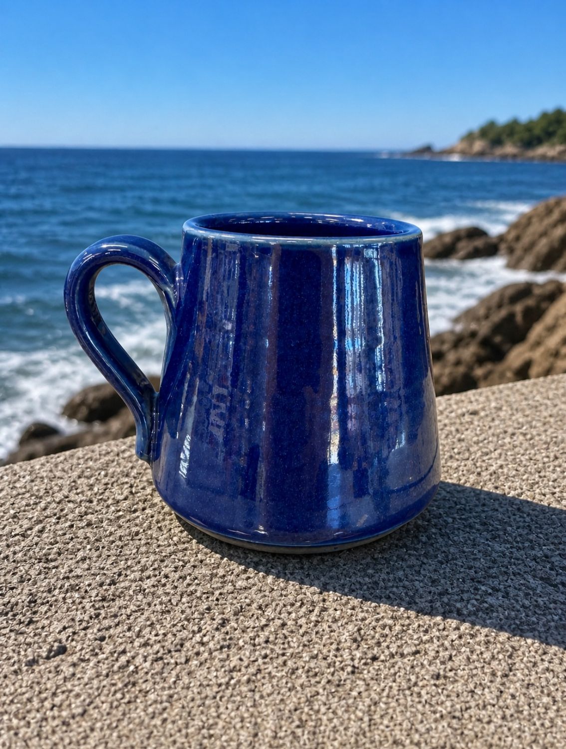 KH Blue Tea Mugs