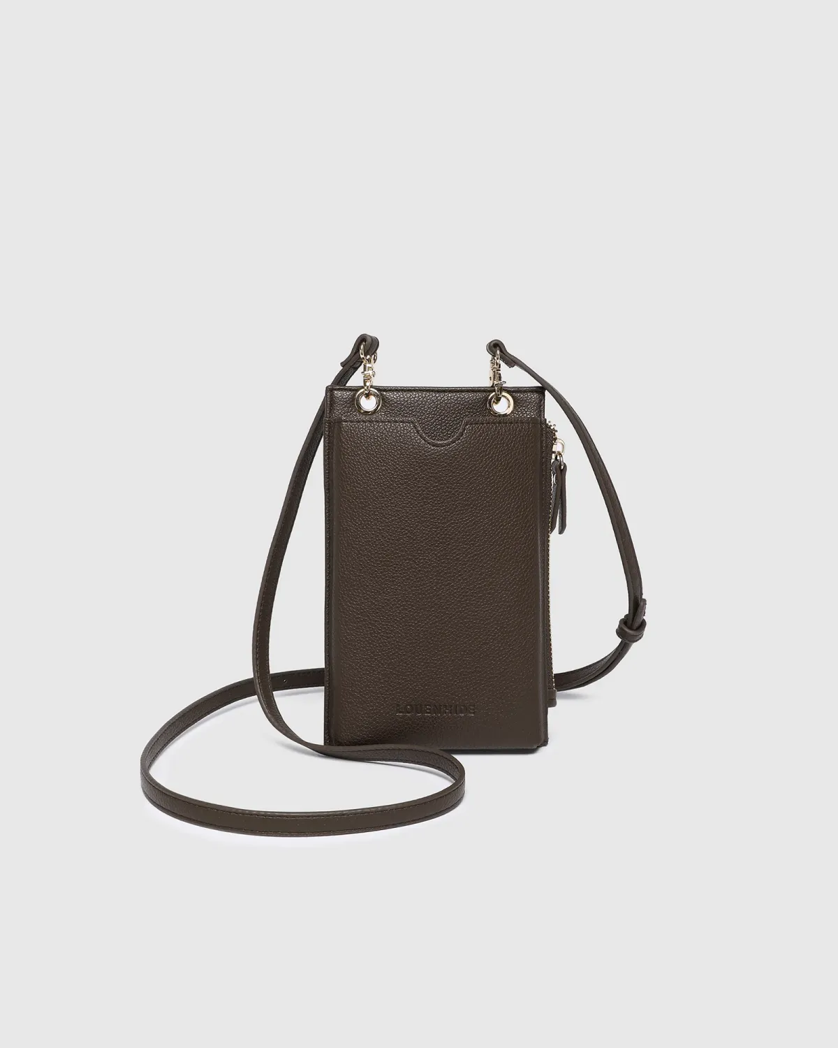 Suki RFID Phone Bag Chocolate