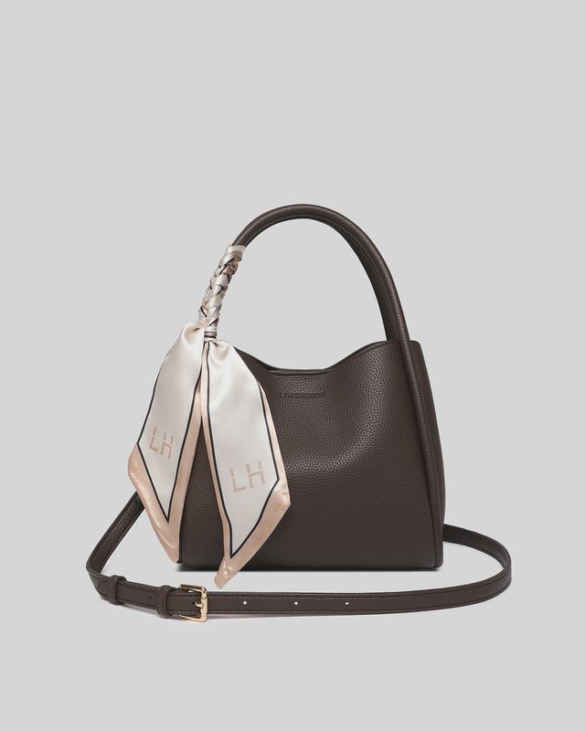 Steffie Mini Tote Bag - Chocolate