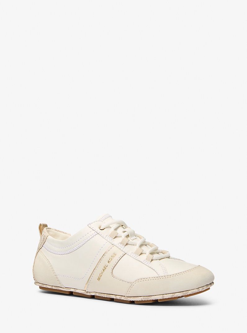 Keely Trainer, Colour: Cream, Size: 6