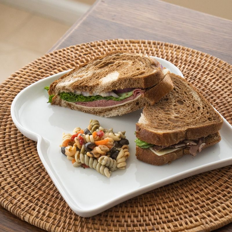 Toast-Shaped Platter