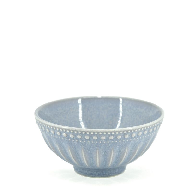 FRENCH LACE Reactive Bowl, Colour: Blue