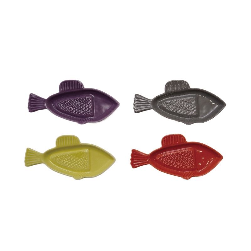 6"x 3" Stoneware Garlic Ginger Grater