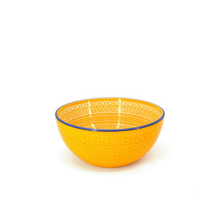 Bohemian Dip Bowl - Yellow