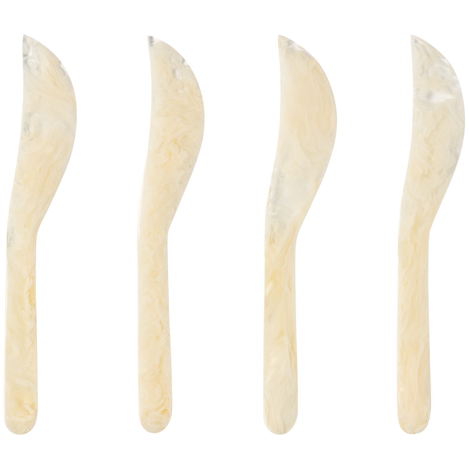 Ivory Resin Spreader S/4