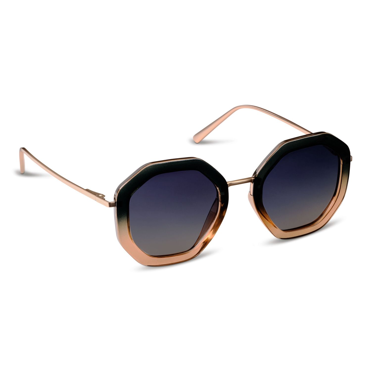 Solana Polarized Sun - Black/Tan +0.00