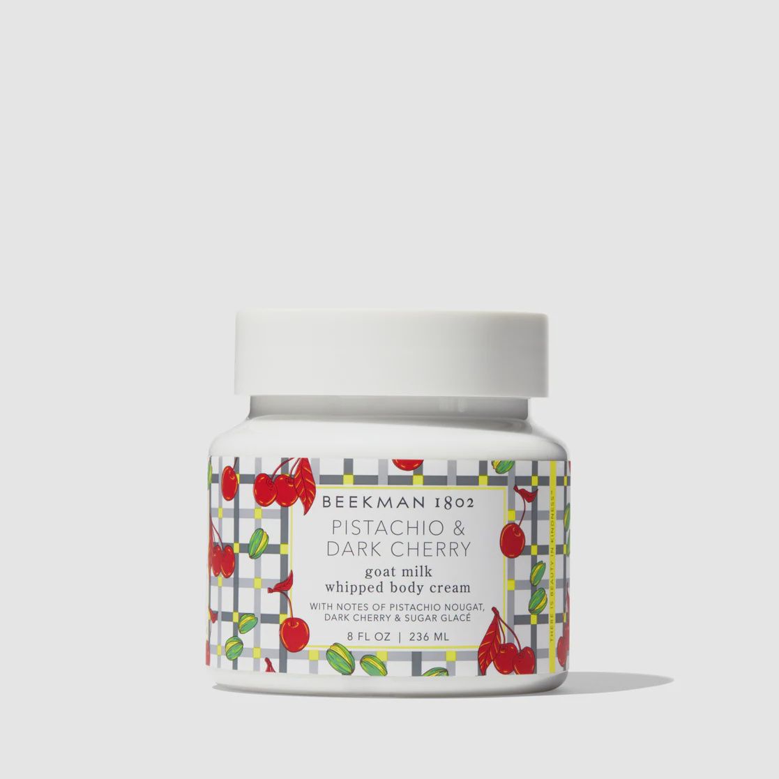 Pistachio &amp; Dark Cherry Whipped Body Cream