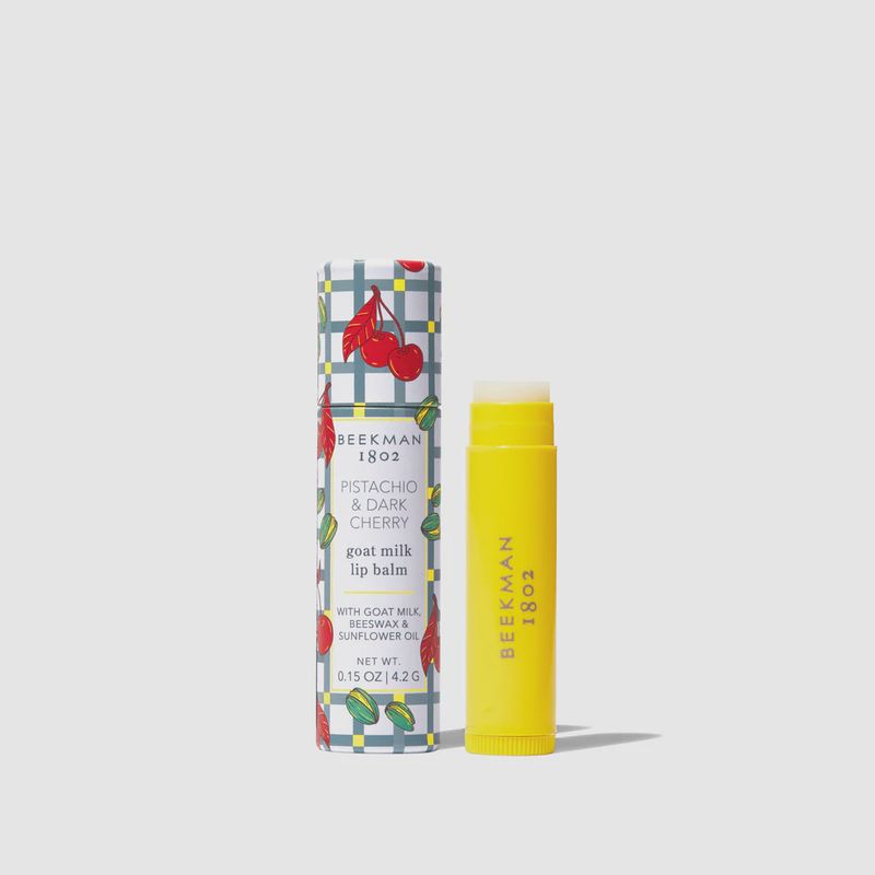 Pistachio &amp; Dark Cherry Lip Balm