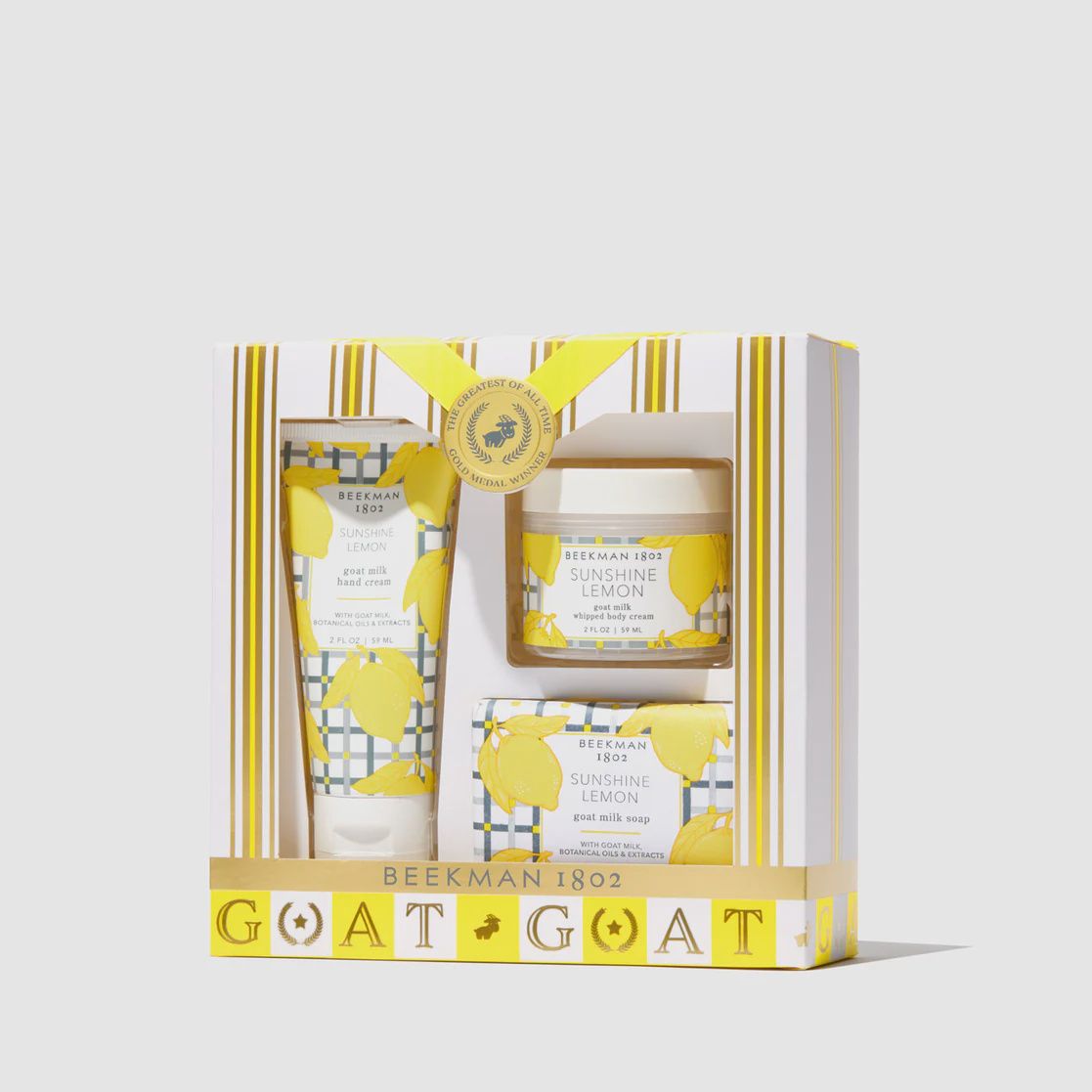 Sunshine Lemon 3-Piece Discovery Gift Set