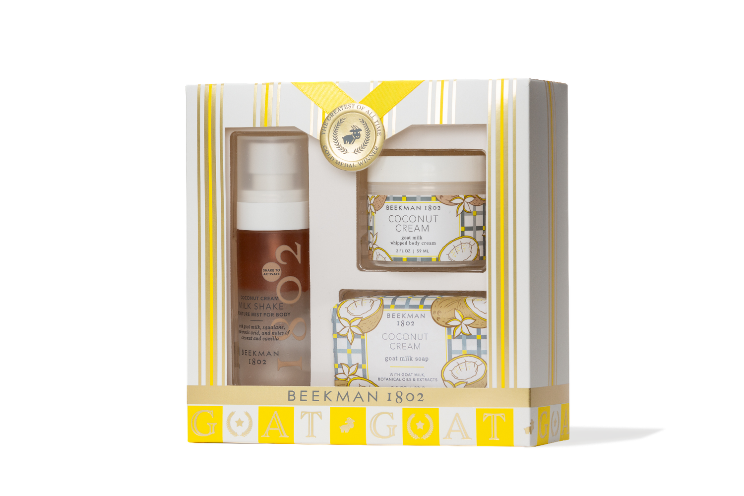 Coconut Cream Milk Shake 3PC Set