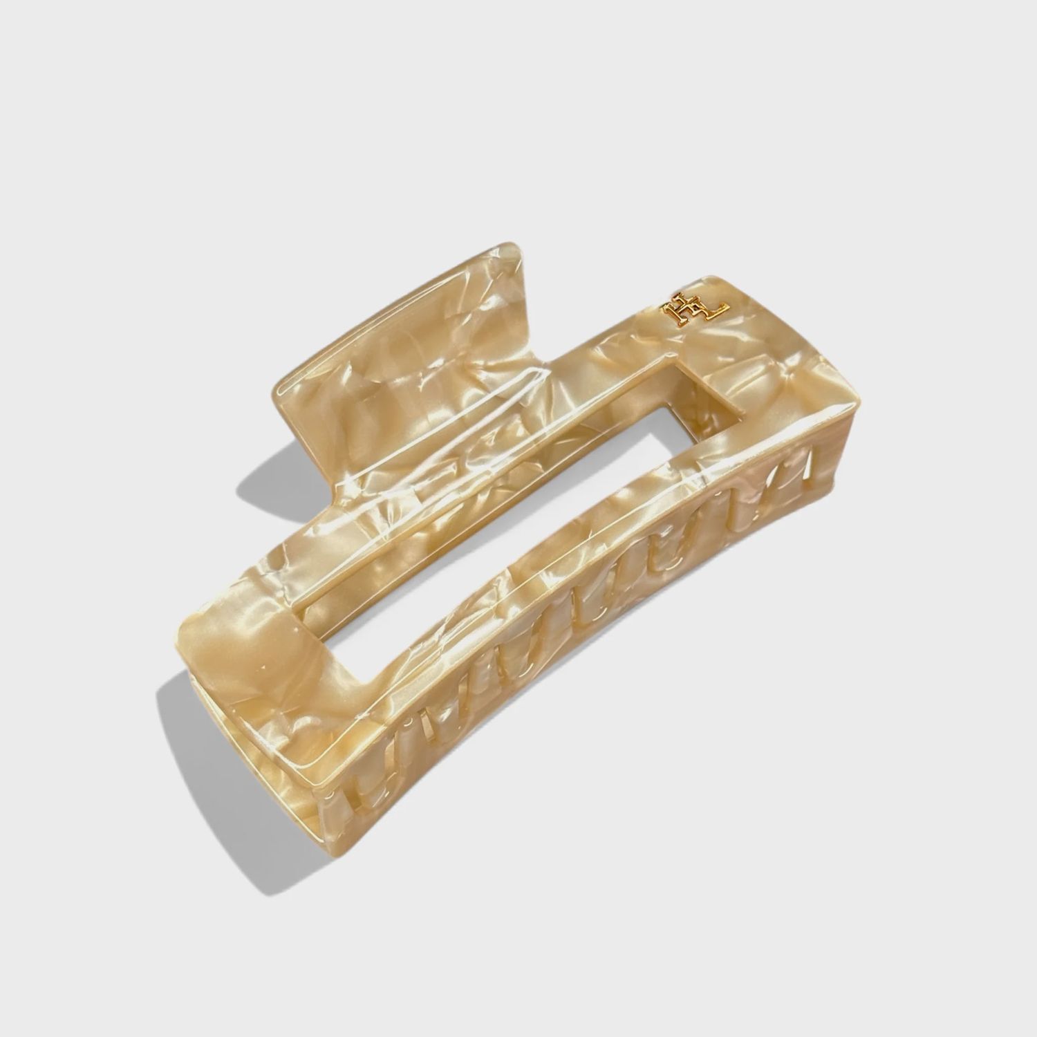 Ecofriendly Acetate Large Claw - Golden Hour