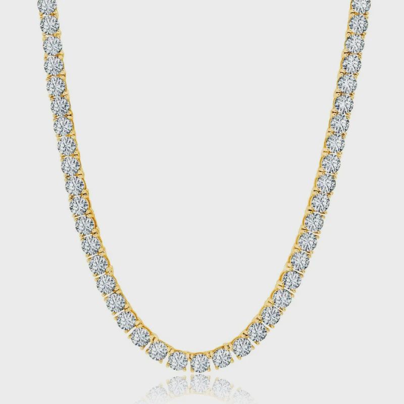 3mm Brilliant Tennis Necklace