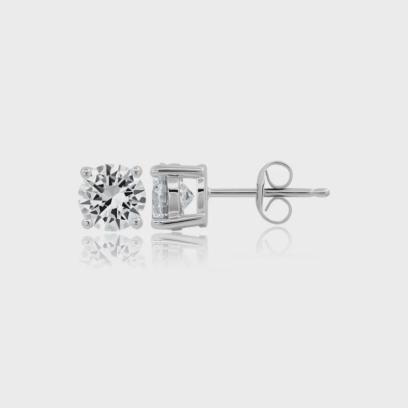1.5ct Brilliant Stud Earrings Finished in Platinum