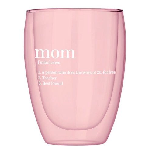 DW Stemless Glass - Mom