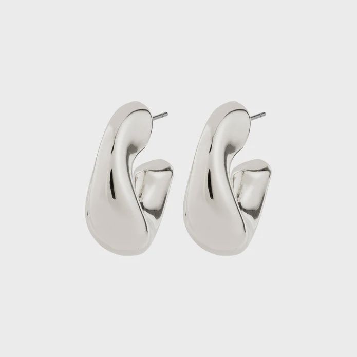 JENNINGS hoop earrings silver-plated