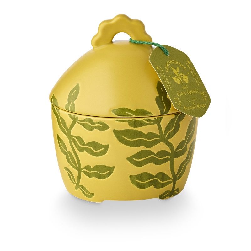 Lemongrass &amp; Lime Lidded Ceramic