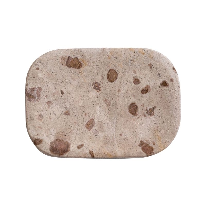 5" x 3.5" Marble Soap Dish - Multi Color