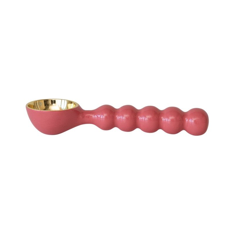 Enameled Aluminum Ice Cream Scoop Pink