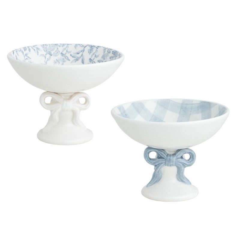 Toile Bow Candy Dish